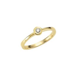 Orolino Fingerring 750/- Gelbgold Brillant
