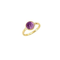 CELESTA Fingerring 375/- Gelbgold mit Amethyst
