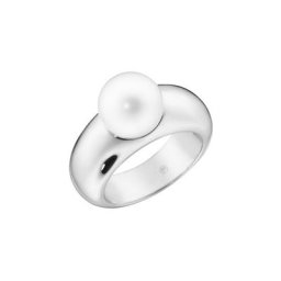 GIORGIO MARTELLO MILANO Silberring mit Muschelkern-Perle, Silber 925