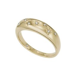 Fossil Fingerring Sterne, SADIE, JF04239710, mit Glassteinen