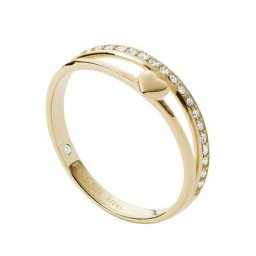 Fossil Fingerring Drew All Stacked Up Heart, Herz, JF03750710, JF03460791, mit Kristallsteinen