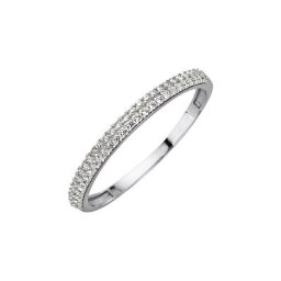 Fascination by Ellen K. Fingerring Gold 375 Zirkonia weiß