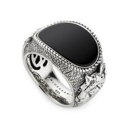 BALDESSARINI Fingerring Y2201R/90/13, Y2202R/90/13, mit Onyx