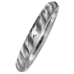 JOBO Partnerring, Titan mit Diamant