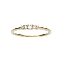 Firetti Diamantring ca. 2,5 mm breit, Gelbgold, mit Brillanten