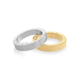 Calvin Klein Fingerring DEFIANT, 35000444B,C,D (Set, 2-tlg)