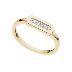 Firetti Diamantring Länglich, Oval