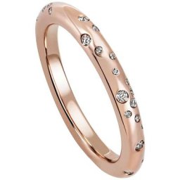JOBO Diamantring Ring mit 34 Diamanten, 585 Roségold