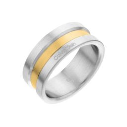 Calvin Klein Fingerring Channeled Metal, 35000060G,H, 35000061G,H