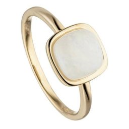 JOBO Fingerring Ring mit Opal, 585 Gold