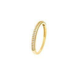 Fascination by Ellen K. Fingerring Gold 375 Zirkonia weiß