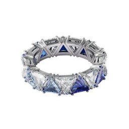 Swarovski Fingerring Ortyx Cocktail Ring, Kristalle im Triangle Schliff, mit Swarovski® Kristall