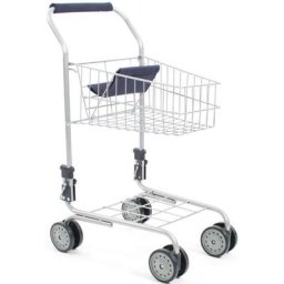 CHIC2000 Spiel-Einkaufswagen Navy Blue, mit Puppensitz