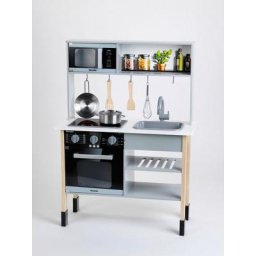 Klein Spielküche Miele MDF, mit Zubehör aus Holz und Metall