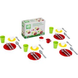 Klein Spielgeschirr Bio Dinner Set für 4 Personen, Made in Germany