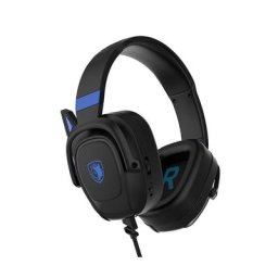 Sades Zpower SA-732 Gaming Headset, schwarz/blau, USB, kabelgebunden Gaming-Headset (Stereo, Over Ear, PC, PST, XBox, Nintendo Switch, VR, Phone)