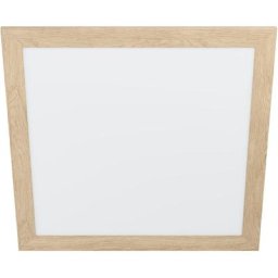 EGLO Deckenleuchte PIGLIONASSO, LED fest integriert, Neutralweiß, Deckenleuchte in weiß aus Stahl, Kunststoff - 32W - Neutralweiß