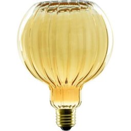 SEGULA LED Floating Globe 125 straight gold LED-Leuchtmittel, E27, Warmweiß, dimmbar, E27, Floating Globe 125 straight gold