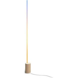 Philips Hue LED Stehlampe Signe Oak, Bluetooth, LED fest integriert, warmweiß - kaltweiß, Holzoptik