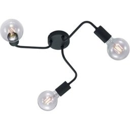 TRIO Leuchten Deckenleuchte Diallo, ohne Leuchtmittel, Deckenlampe 3-flammig, exkl Leuchtmittel E27, modernes Design
