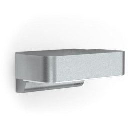 steinel LED Außen-Wandleuchte L 800 S SI, Bewegungsmelder, Leuchtdauer einstellbar, Nachtlichtfunktion, Softlichtstart, Tageslichtsensor, mehrere Helligkeitsstufen, LED fest integriert, Warmweiß, 160° Bewegungsmelder,...