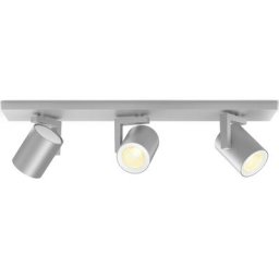 Philips Hue LED Deckenstrahler Argenta, Dimmfunktion, Smart Home, Leuchtmittel wechselbar, Extra-Warmweiß, Kaltweiß, Neutralweiß, Tageslichtweiß, Warmweiß