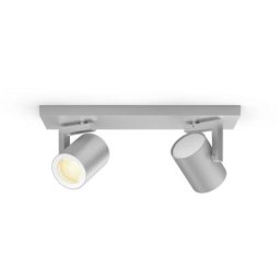 Philips Hue LED Deckenstrahler Argenta, Smart Home, Leuchtmittel wechselbar, Extra-Warmweiß, Kaltweiß, Neutralweiß, Tageslichtweiß, Warmweiß