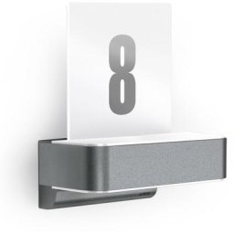 steinel LED Außen-Wandleuchte L 820 SC ANT, Bewegungsmelder, Bluetooth, Leuchtdauer einstellbar, Nachtlichtfunktion, Smart Home, Softlichtstart, Tageslichtsensor, mehrere Helligkeitsstufen, LED fest integriert, Warmweiß, 160° Bewegungsmelder,...