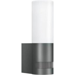 steinel LED Außen-Wandleuchte L 605 S ANT, Bewegungsmelder, Leuchtdauer einstellbar, Nachtlichtfunktion, Softlichtstart, Tageslichtsensor, mehrere Helligkeitsstufen, LED fest integriert, Warmweiß,...