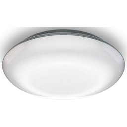 steinel LED Außen-Deckenleuchte DL Vario Quattro, Bewegungsmelder, Leuchtdauer einstellbar, Nachtlichtfunktion, Softlichtstart, Tageslichtsensor, LED fest integriert, Warmweiß, 360Â° Bewegungsmelder+LED-Leuchtmittel,Innen-&Außen,Deckenlampe, Rund