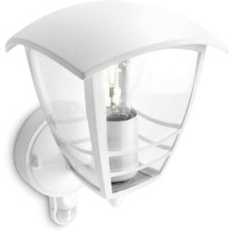 Philips Wandleuchte Creek, Bewegungsmelder, LED wechselbar, myGarden IR Wandleuchte o LM 1x60W Bewegmel steh Wei