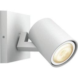Philips Hue LED Flutlichtstrahler Runner, Dimmfunktion, Leuchtmittel wechselbar, Warmweiß