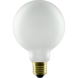 SEGULA LED Globe 95 satiniert LED-Leuchtmittel, E27, Warmweiß, dimmbar, E27, Globe 95, satiniert