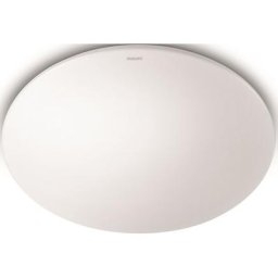 Philips Deckenleuchte Mauve, LED fest integriert, Warmweiß, myLiving LED Deckenleuchte 1000lm Weiß