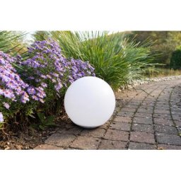 HEITRONIC Kugelleuchte Globo, LED fest integriert, Farbwechsler, Neutralweiß, LED-Modus, 8 RGB Farben einstellbar oder Farbwechseleffekt