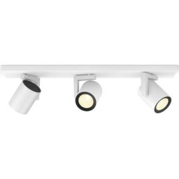 Philips Hue LED Deckenstrahler Argenta, Dimmfunktion, Memoryfunktion, Smart Home, mehrere Helligkeitsstufen, Leuchtmittel wechselbar, Extra-Warmweiß, Kaltweiß, Neutralweiß, Tageslichtweiß, Warmweiß