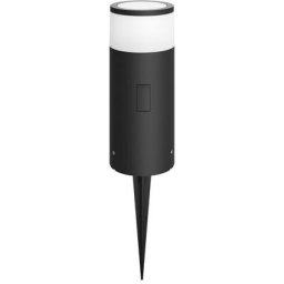 Philips Hue LED Gartenleuchte Ambition, Smart Home, LED fest integriert, RGB, Bundle, Philips Hue White & Colour Ambiente Calla Sockelleuchten