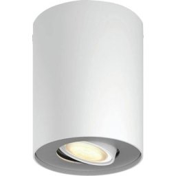 Philips Hue LED Flutlichtstrahler Pillar, Dimmfunktion, Leuchtmittel wechselbar, Warmweiß