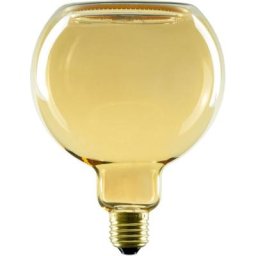 SEGULA LED Floating Globe 125 gold LED-Leuchtmittel, E27, Warmweiß, dimmbar, E27, Floating Globe 125 gold