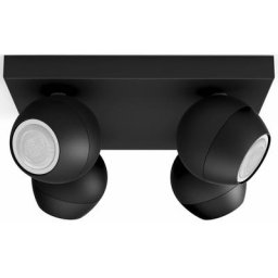 Philips Hue LED Flutlichtstrahler Buckram, Dimmfunktion, Leuchtmittel wechselbar, Warmweiß