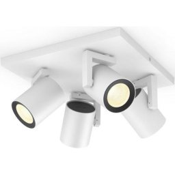 Philips Hue LED Deckenstrahler Argenta, Dimmfunktion, Smart Home, Leuchtmittel wechselbar, Extra-Warmweiß, Kaltweiß, Neutralweiß, Tageslichtweiß, Warmweiß