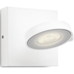 Philips Deckenspot Clockwork, LED fest integriert, Warmweiß, myLiving LED Spot 1flg 500lm Weiß