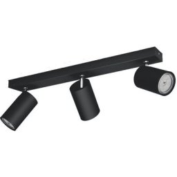 Philips Deckenspot Kosipo, LED wechselbar, Spot 3flg. exkl LM 3x5,5W Schwarz