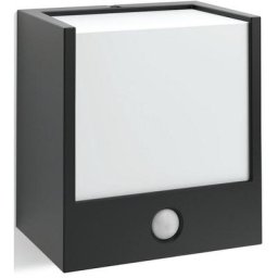 Philips Wandleuchte Macaw, Bewegungsmelder, LED fest integriert, Warmweiß, myGarden IR LED Wandleu 320lm Bewegmel Schwarz