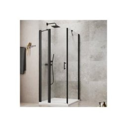 maw by GEO Eckdusche maw flex PRO AP-F200, BxT: 80x90 cm, Einscheibensicherheitsglas