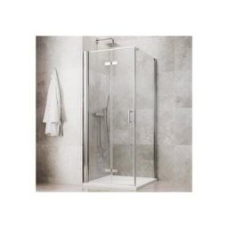 maw by GEO Eckdusche maw flex PRO AP-F400, BxT: 100x100 cm, Einscheibensicherheitsglas
