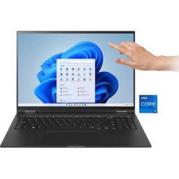LG gram 16T90R-G.AA78G Convertible Notebook (40,6 cm/16 Zoll, Intel Core i7 1360P, Iris Xe Graphics, 1000 GB SSD)