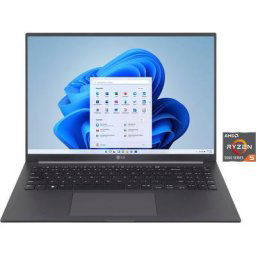 LG UltraPC Notebook (40,6 cm/16 Zoll, AMD Ryzen 5 5625U, Radeon Vega Graphics, 512 GB SSD)