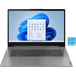 Lenovo IdeaPad 3 17IAU7 Notebook (43,94 cm/17,3 Zoll, Intel Pentium Gold 8505, UHD Graphics, 512 GB SSD)