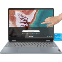 Lenovo IP Flex 5 Chrome 14IAU7 Chromebook (35,56 cm/14 Zoll, Intel Core i3 1215U, UHD Graphics, 256 GB SSD)